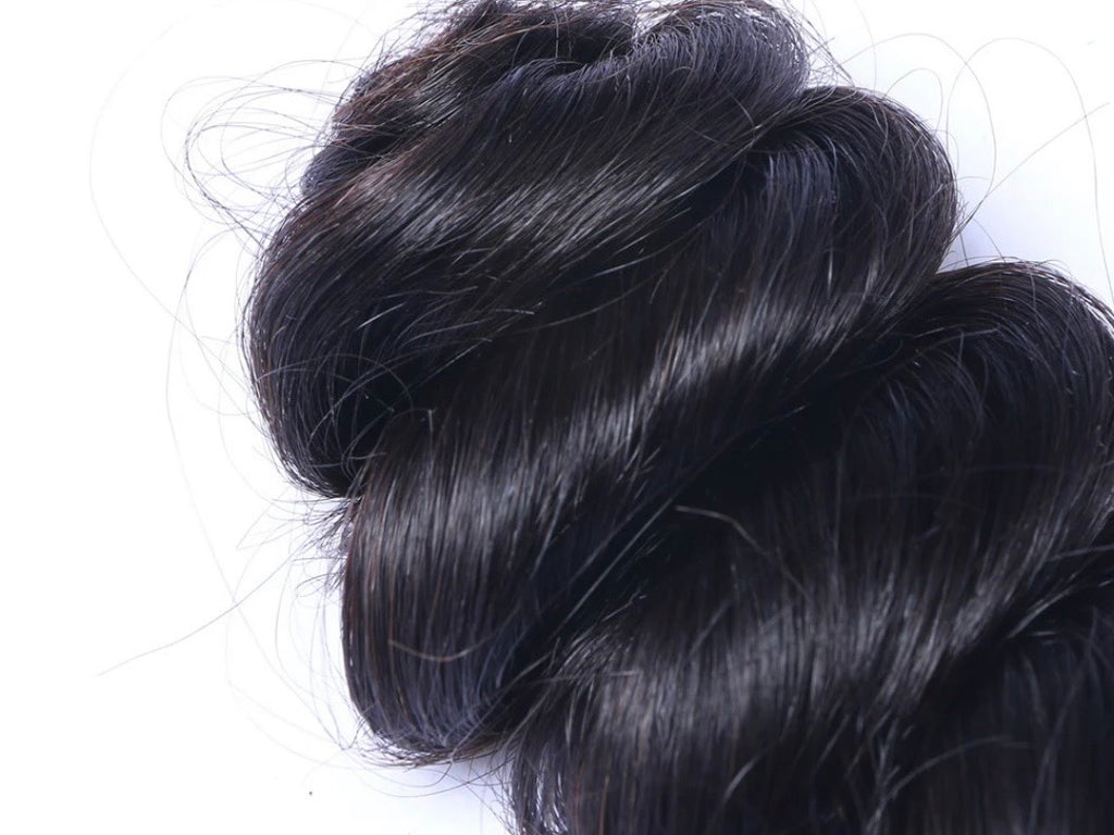 Loose Wave Human Hair Bundles – Natural Black | Fridalicious