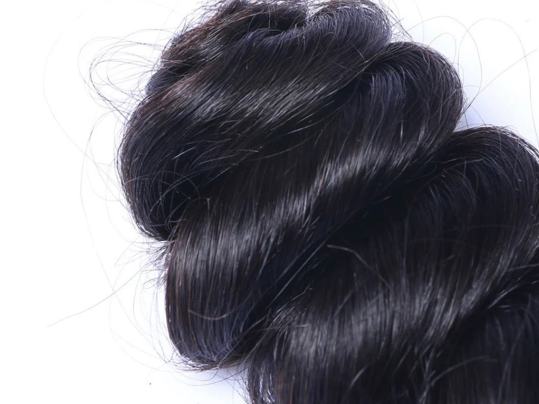 Loose Wave Human Hair Bundles – Natural Black | Fridalicious