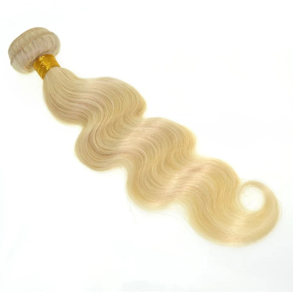 613 Platinum Blonde Body Wave Bundles | 100% Virgin Human Hair